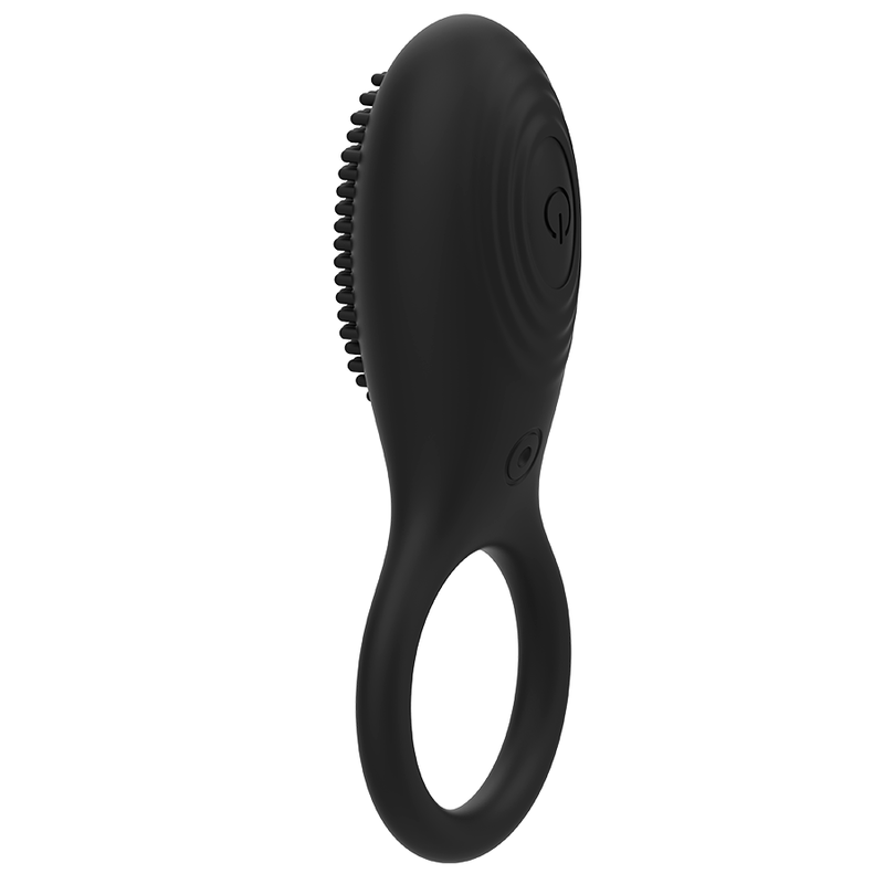 Coquette Chic Desire - Cock Ring Remote Control Rechargeable Black/ Gold - Image 5