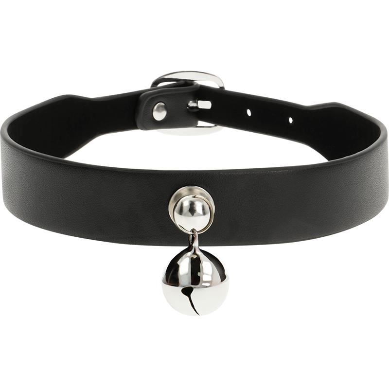 Coquette Chic Desire - Vegan Leather Necklace Woman Rattle Accessory - Image 2