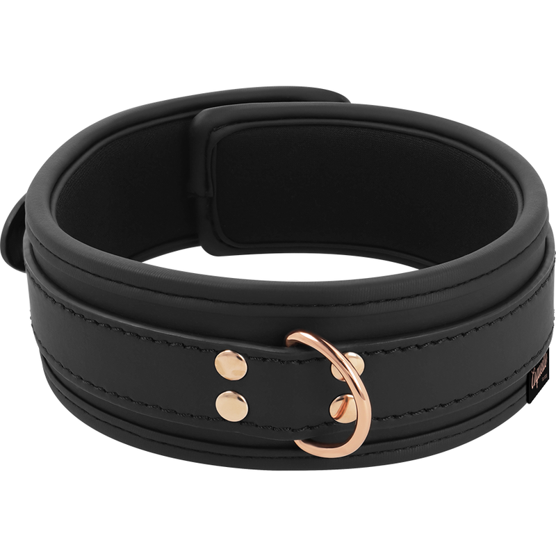 Coquette Chic Desire - Fantasy Vegan Leather Collar With Neoprene Lining - Image 4