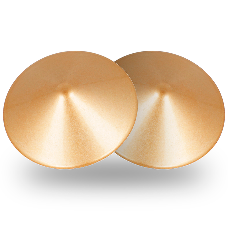 Coquette Chic Desire - Nipple Covers Golden Circles - Image 3