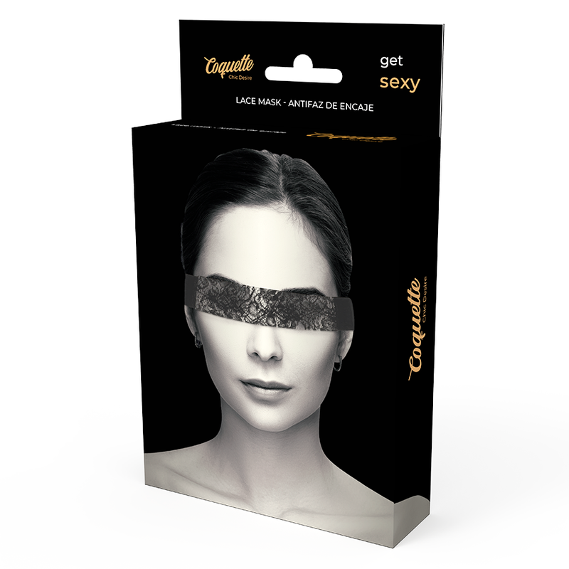 Coquette Chic Desire - Lace Mask Black - Image 4