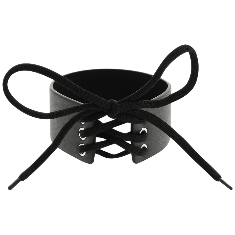 Coquette Chic Desire - Vegan Leather Choker - Image 4