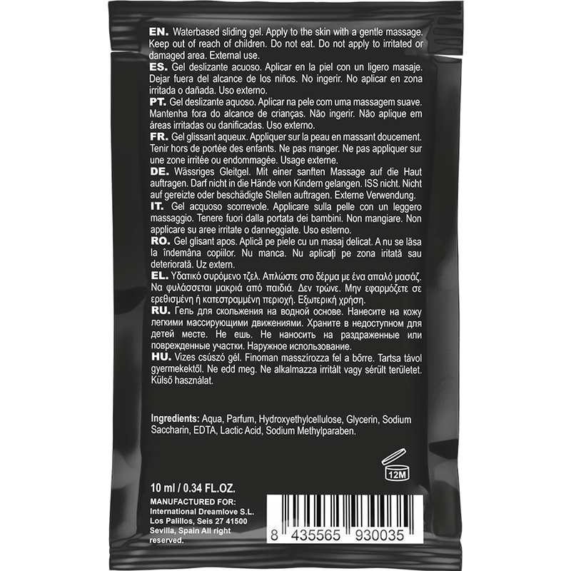 Coquette Chic Desire - Strawberry Water Based Kissable Lubricant Pocket 10 Ml - Image 2