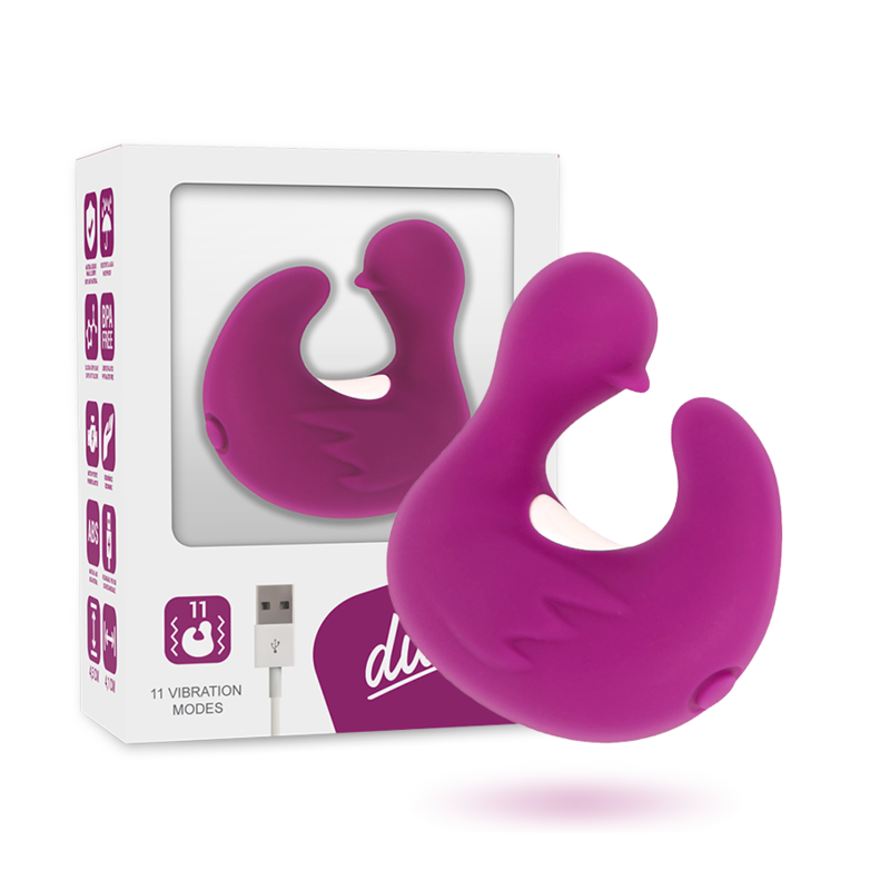 COVERME - DÉ À DÉS À CANARD RECHARGEABLE EN SILICONE STIMULANT DUCKYMANIA - Image 2
