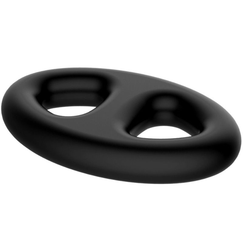 Crazy Bull - Bague En Silicone Double Ovale - Image 3
