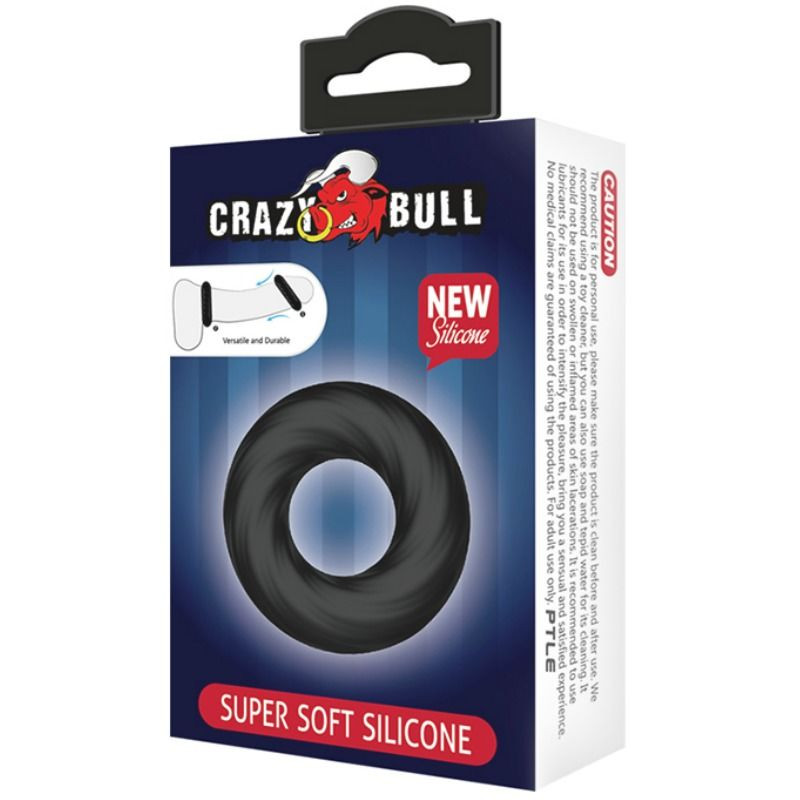Crazy Bull - Spiraal Silicone Ring - Image 3