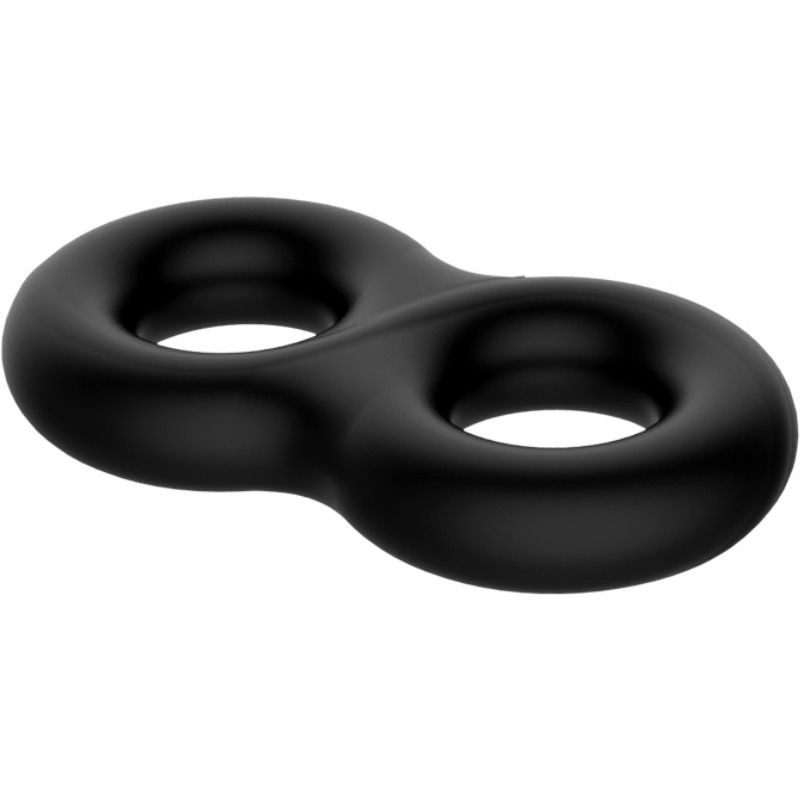 Crazy Bull - Bague En Silicone Double Infinity - Image 3