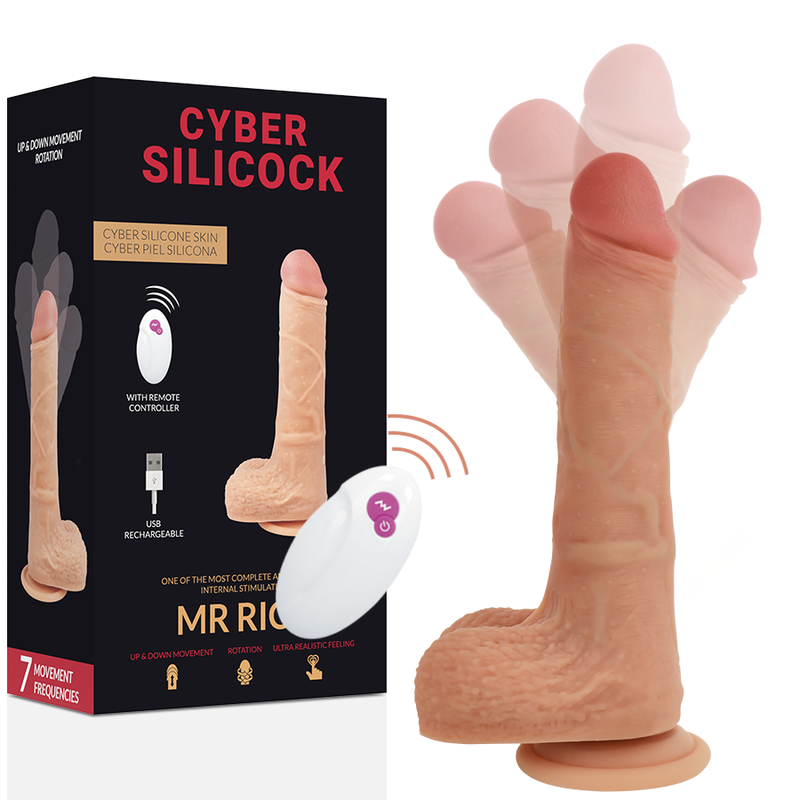 Cyber Silicock - Realistische Afstandsbediening Mr Rick 20.9 Cm -O- 4 Cm - Image 4