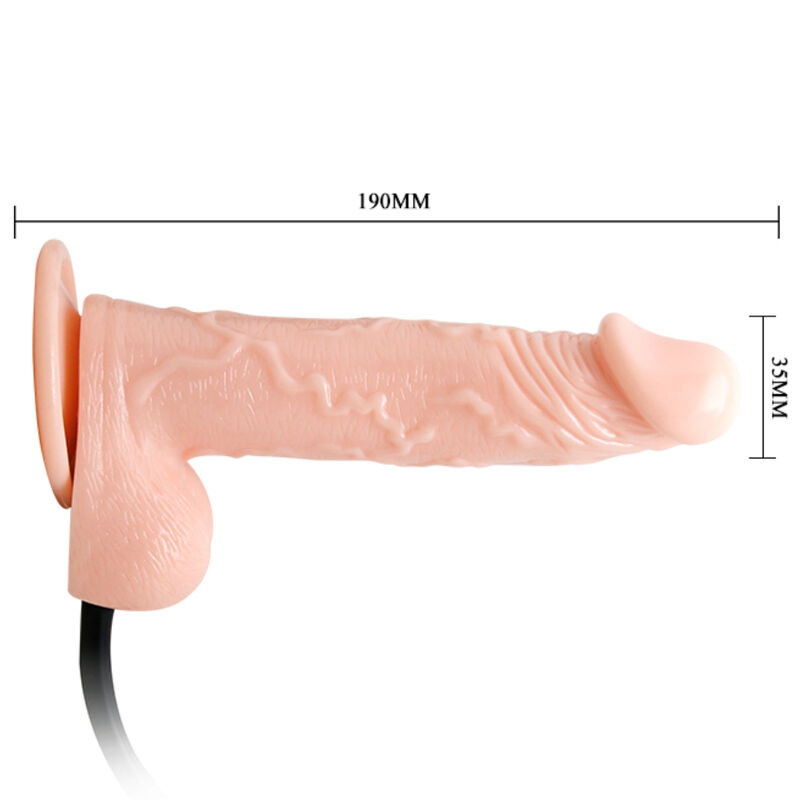 DANCE - REALISTIC INFLATABLE DILDO WITH SUCTION CUP 15 CM - Image 3