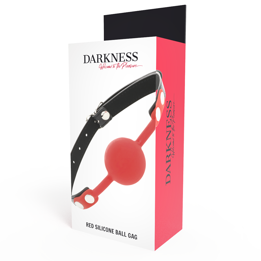 DARKNESS - RED SILICONE GAG - Image 3