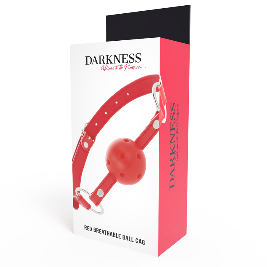 DARKNESS - RED BREATHABLE GAG - Image 3