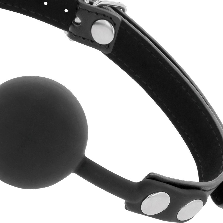 Darkness - Black Silicone Gag - Image 2