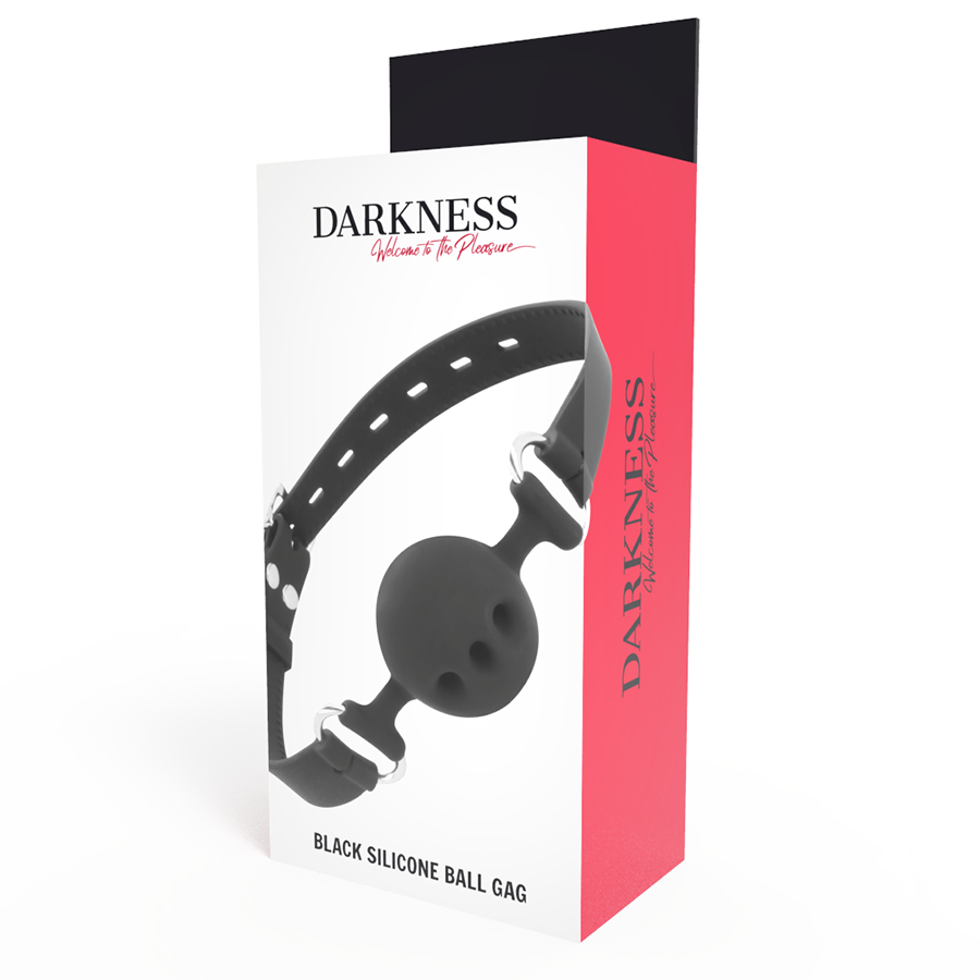 Darkness - Bton En Silicone Respirant Noir - Image 3