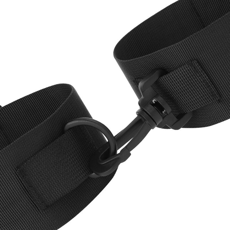 DARKNESS - BLACK NYLON ANKLE CUFFS - Image 2