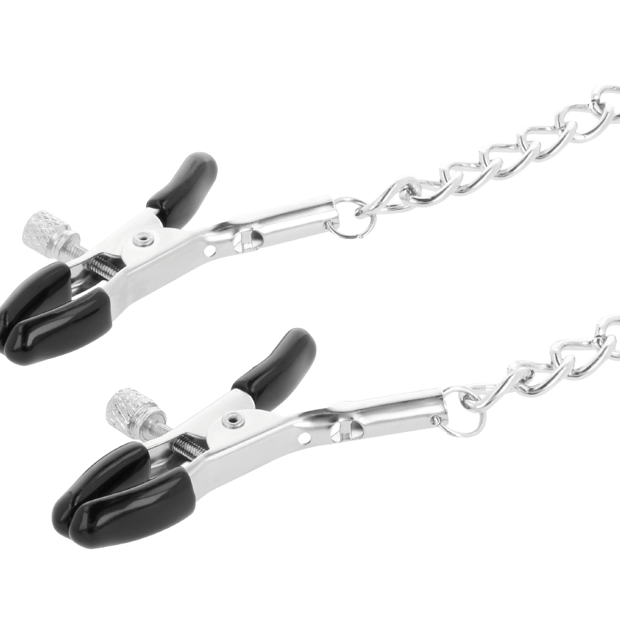 Darkness - Collier Avec Pinces  Nipple Noir - Image 2
