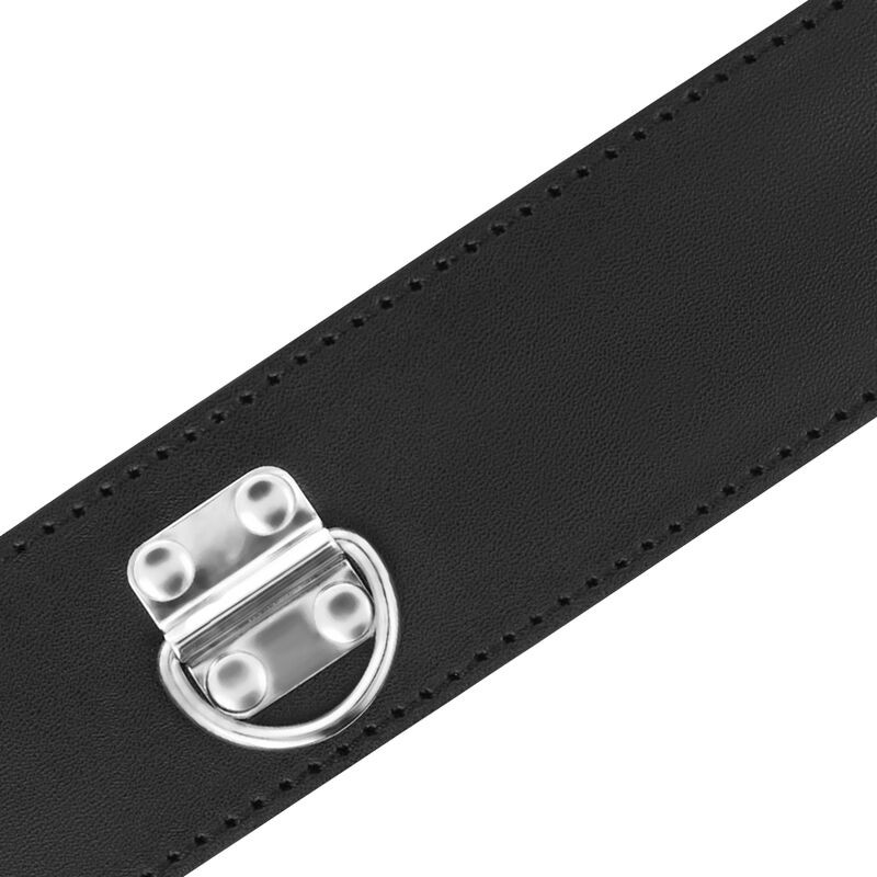 Darkness - Collier Bdsm Avec Serrure Noire - Image 3