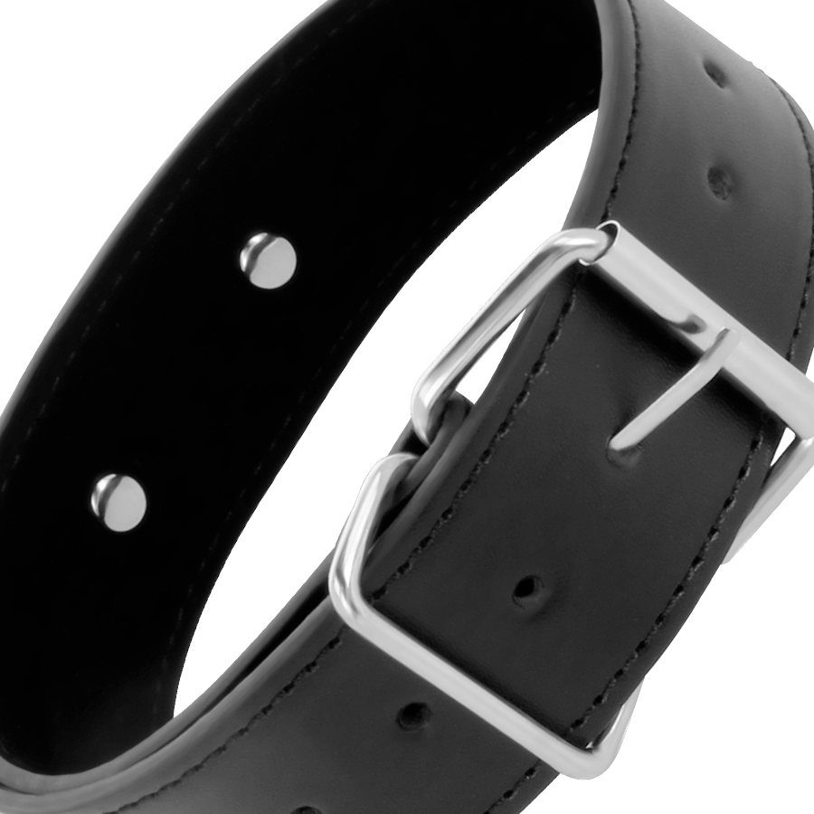 Darkness - Collier De Posture Avec Chaîne En Cuir - Image 2