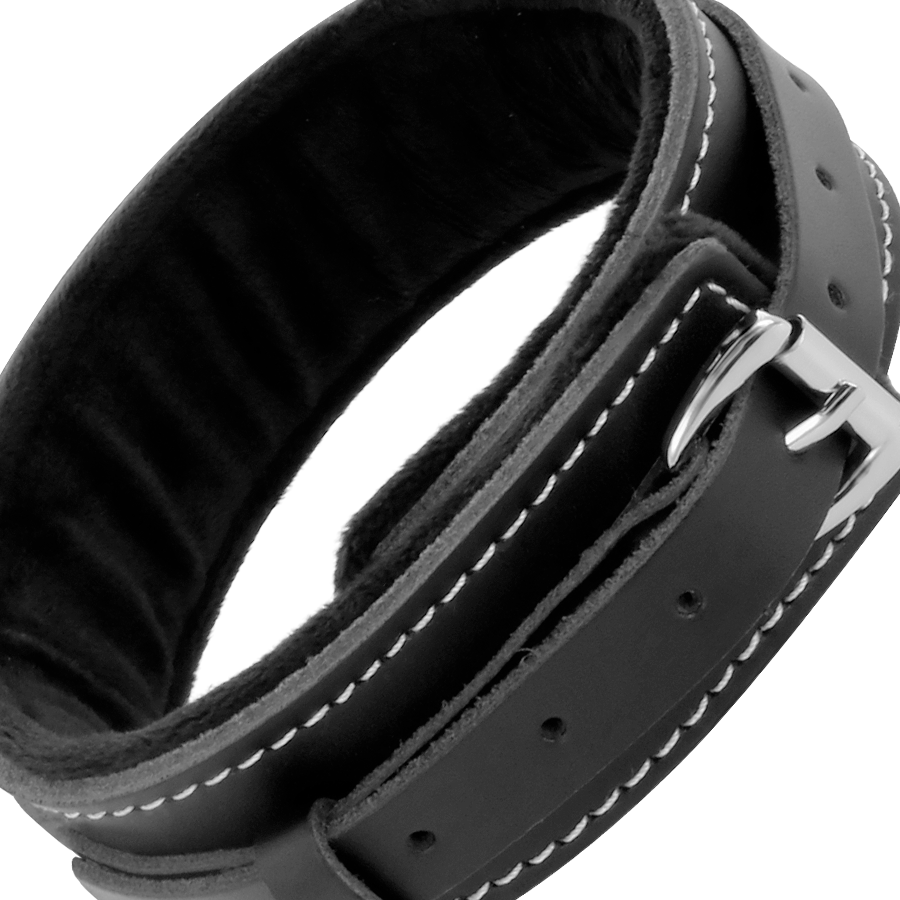 Darkness - Collier En Cuir De Haute Qualité Avec Laisse - Image 3