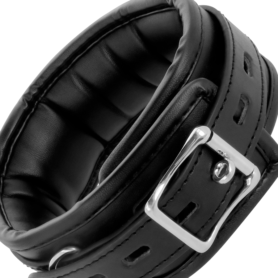 Darkness - Collier En Cuir Souple Avec Chaîne - Image 3