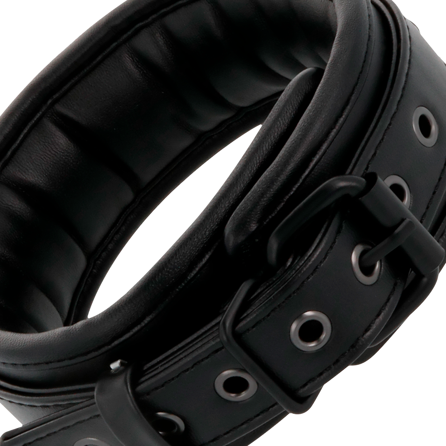 Darkness - Collier Noir Avec Chaîne - Image 2