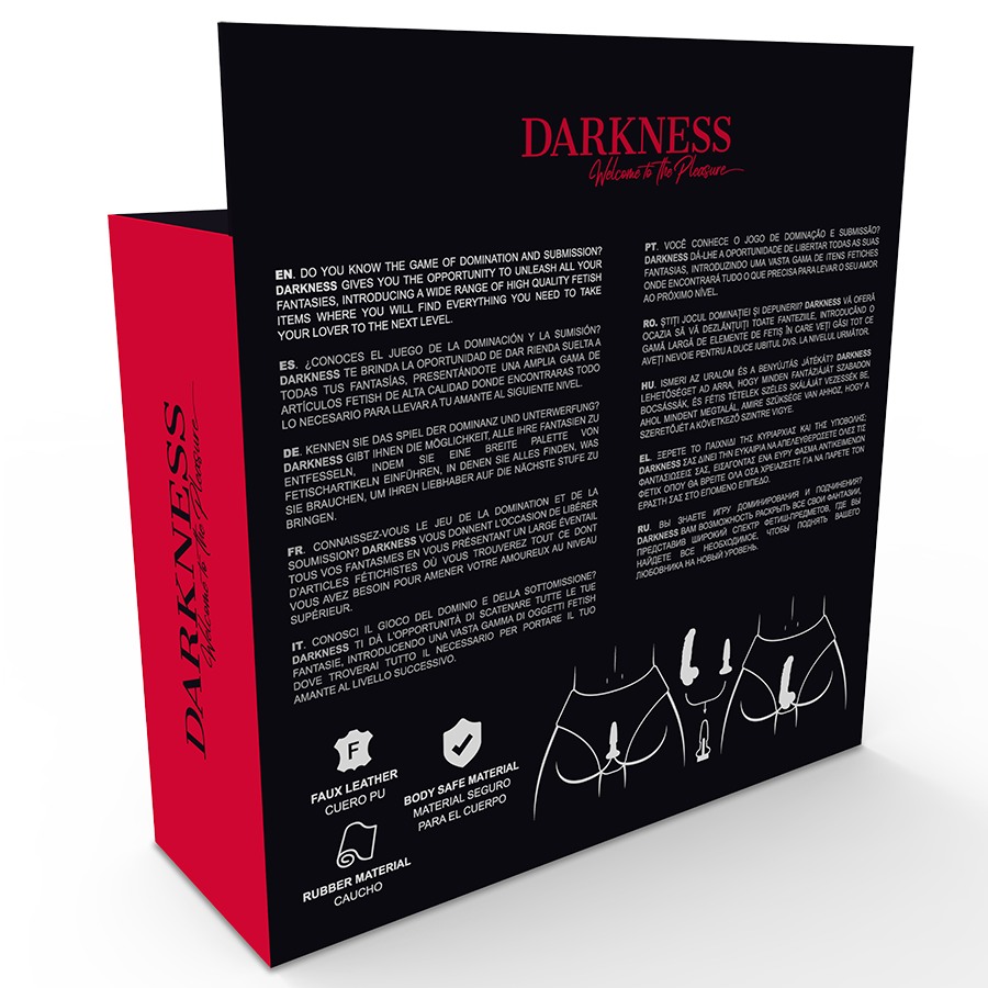 Darkness - Culotte Avec Plug Et Gode Interchangeable - Image 4