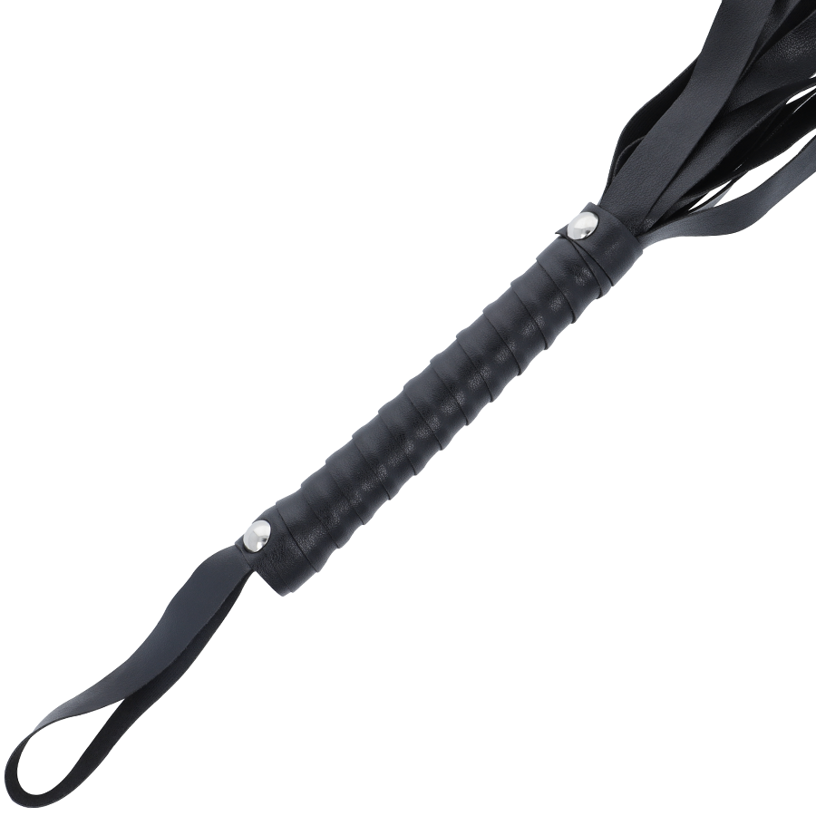 DARKNESS - BLACK BONDAGE WHIP 51 CM - Image 2