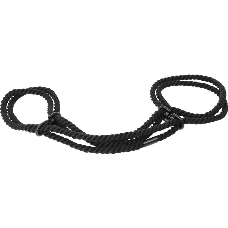 DARKNESS - 100% COTTON ROPE HANDCUFFS OR ANKLE HANDCUFFS - Image 2