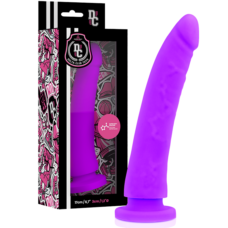 Delta Club - Toys Gode Médical Lilas Silicone 17 Cm -O- 3 Cm - Image 2