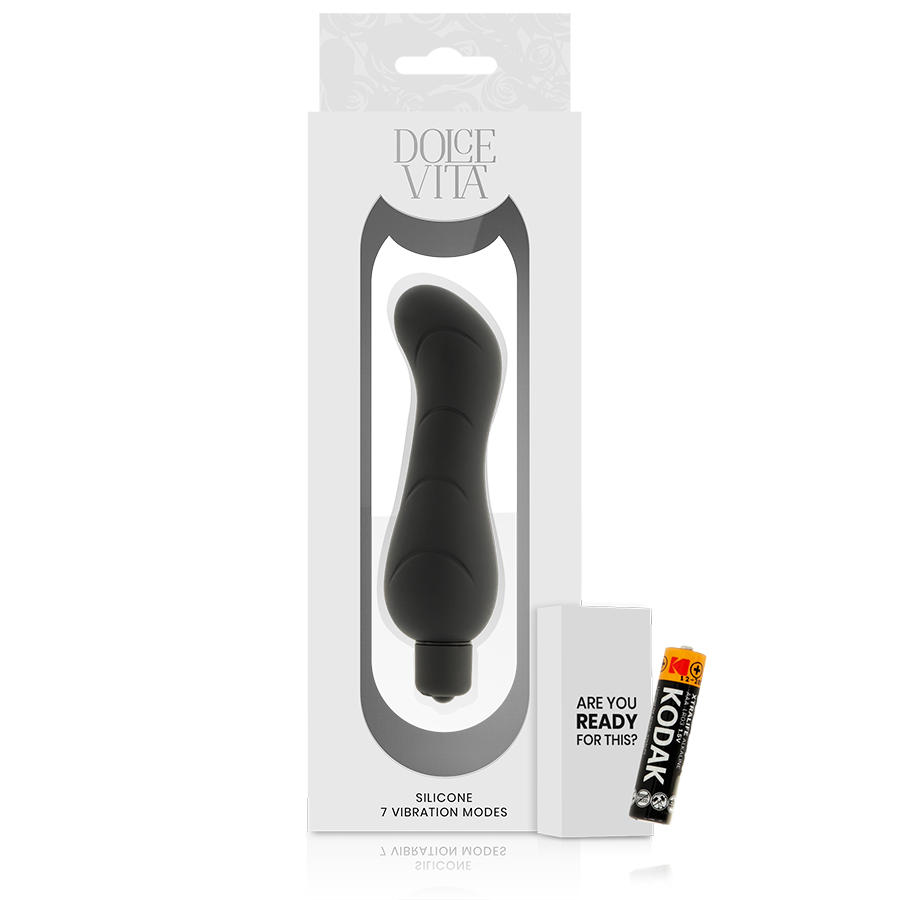 Dolce Vita - G-Spot Black Silicone - Image 4
