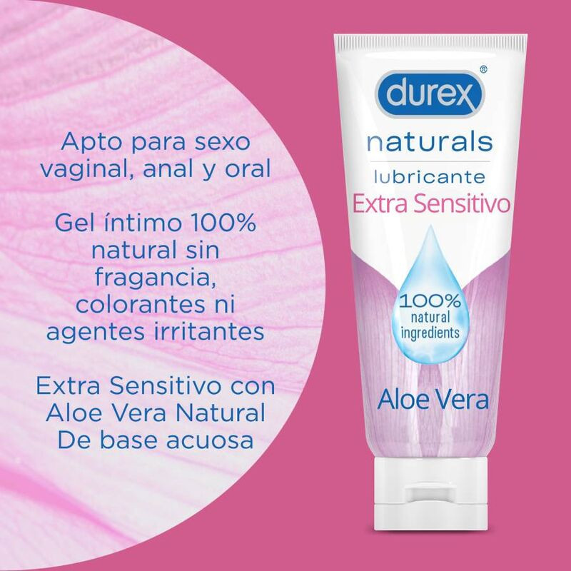 Durex - Lubrifiant Extra Sensible Naturel 100 Ml - Image 3