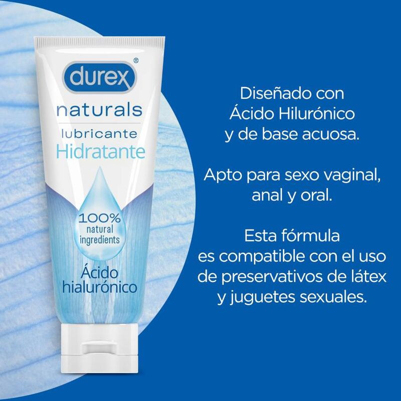 Durex - Lubrifiant Hydratant Naturel 100 Ml - Image 2