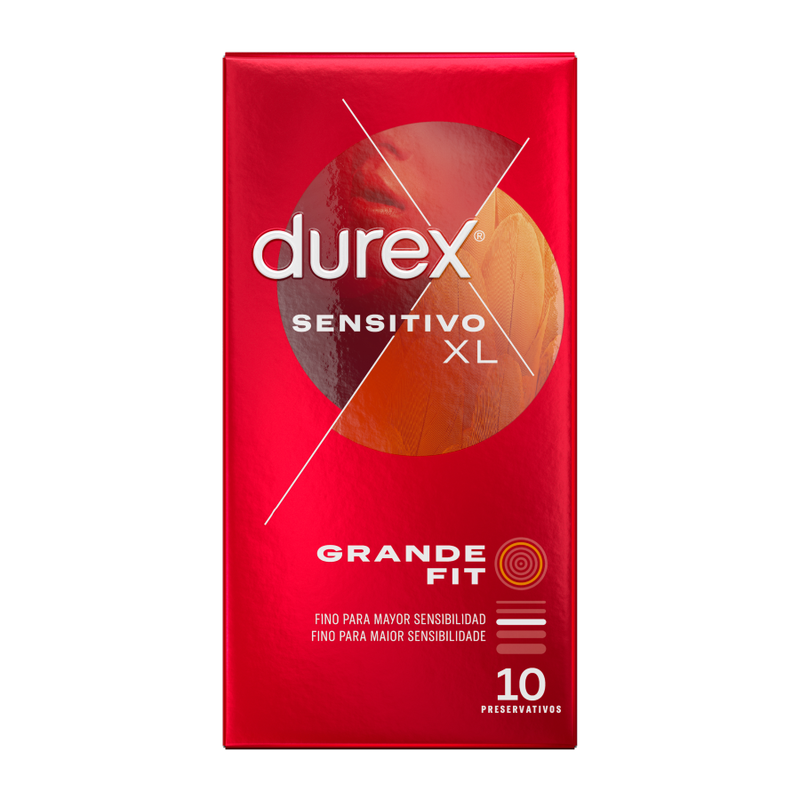 DUREX - SENSITIVE XL CONDOMS 10 UNITS - Image 2