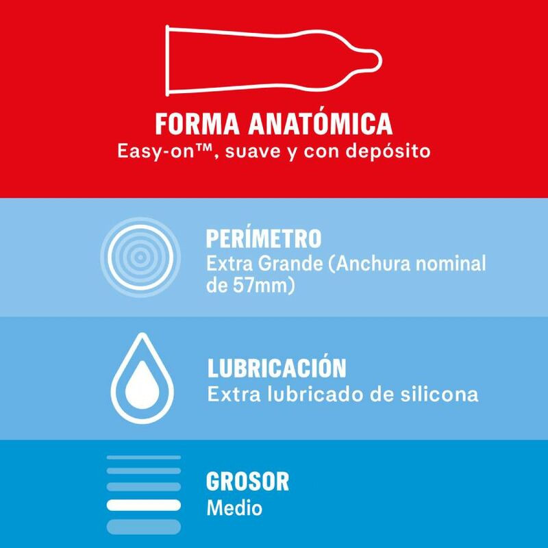 DUREX - SENSITIVE XL CONDOMS 10 UNITS - Image 3