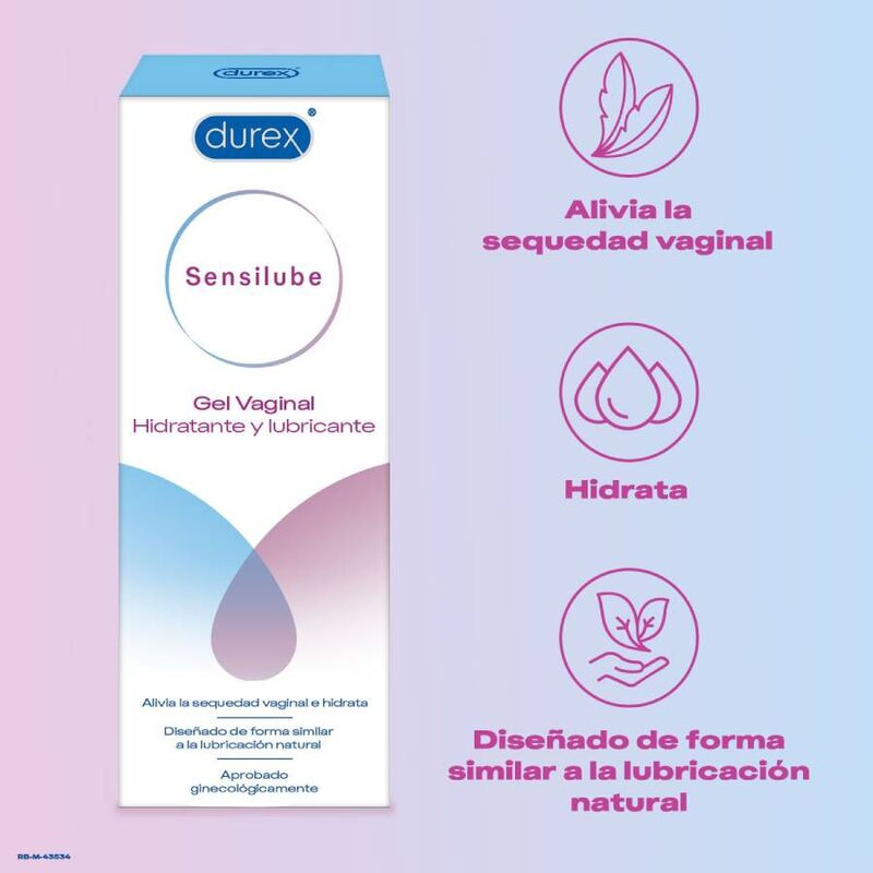 Durex - Sensilube Gel Lubrifiant Hydratant 40 Ml - Image 2