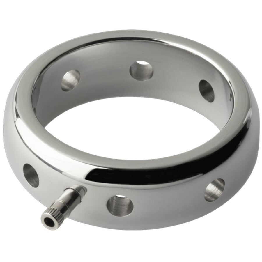 ELECTRASTIM - PRESTIGE ELECTROMAGNETIC METAL PENIS RING 42 MM - Image 2