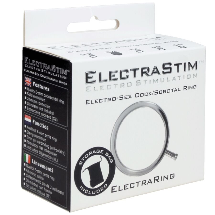 ELECTRASTIM - ELECTRARINGS METAL PENIS RING 32 MM - Image 3