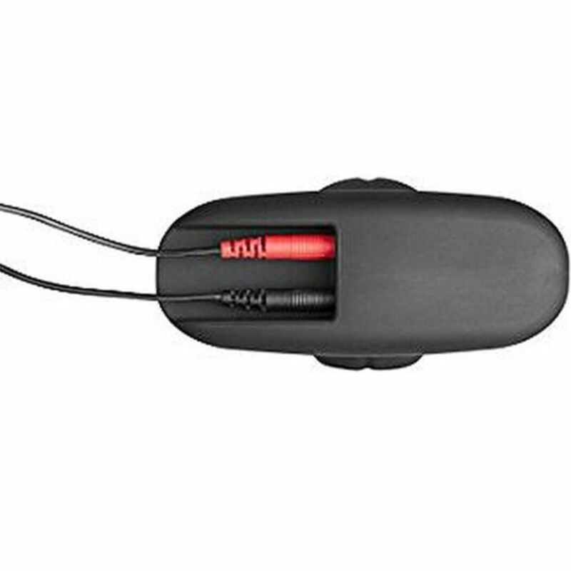 ELECTRASTIM - SILICONE BLACK ROCKER BUTT PLUG LARGE - Image 5