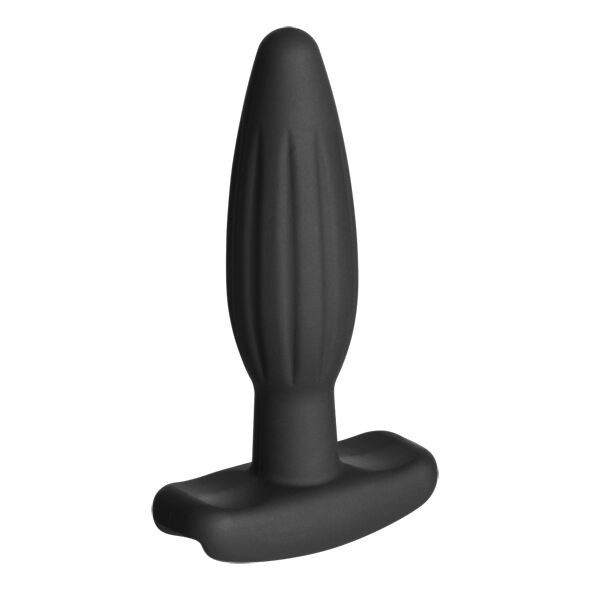 ELECTRASTIM - SILICONE BLACK ROCKER BUTT PLUG SMALL - Image 3
