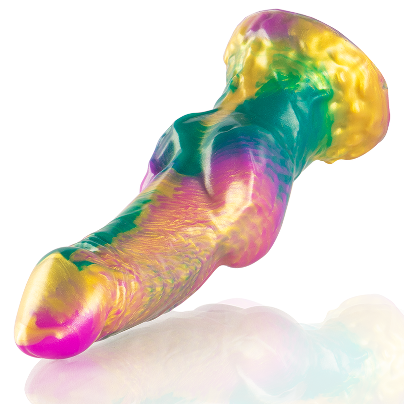Epic - Iris Dildo Met Regenboog Plezier Ballen - Image 4