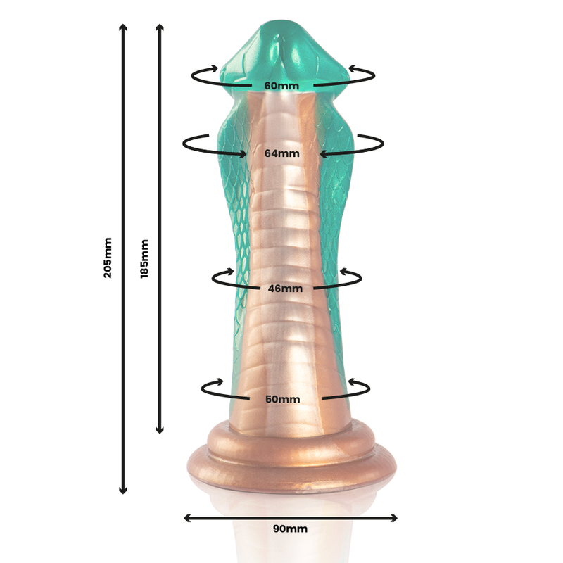 Epic - Dildo Python Cobra Groen - Image 3