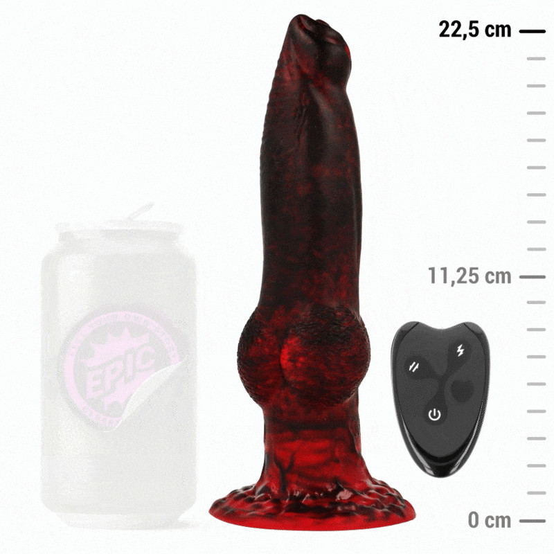 EPIC - PROMETHEUS DILDO TITAN IN FLAMES RECHARGEABLE REMOTE CONTROL - Image 2