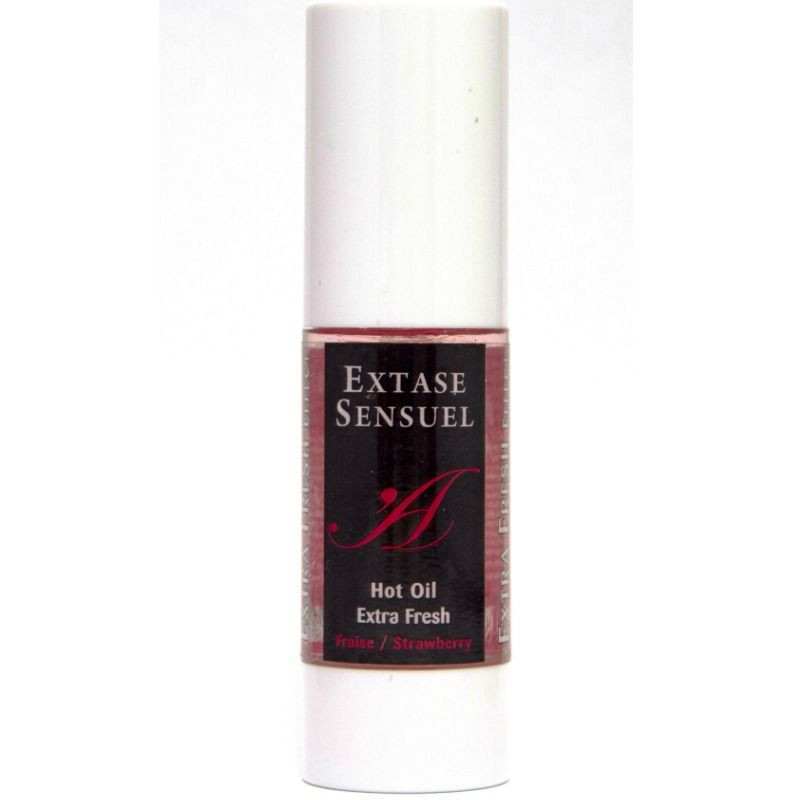 EXTASE SENSUAL - HUILE DE MASSAGE EFFET FRAISE EXTRA FRAÎCHE 30 ML - Image 2
