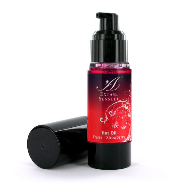 EXTASE SENSUAL - STRAWBERRY HEAT STIMULATING OIL 30 ML - Image 2