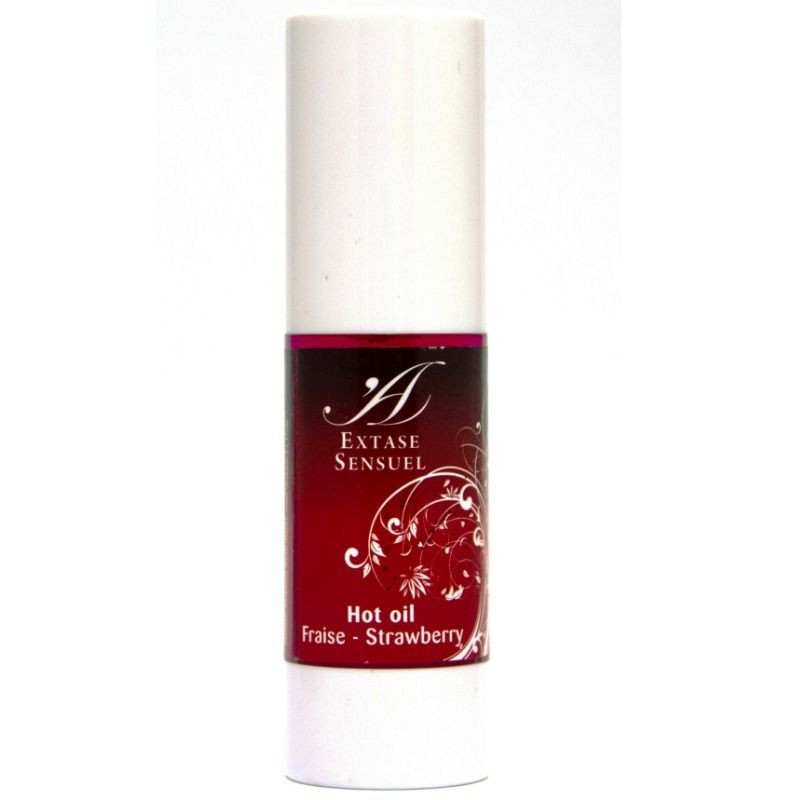 EXTASE SENSUAL - STRAWBERRY HEAT STIMULATING OIL 30 ML - Image 3