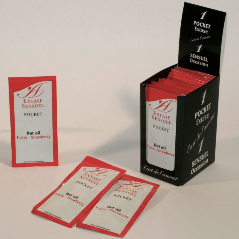 Extase Sensual - Huile Stimulante De Fraise 10 Ml - Image 2