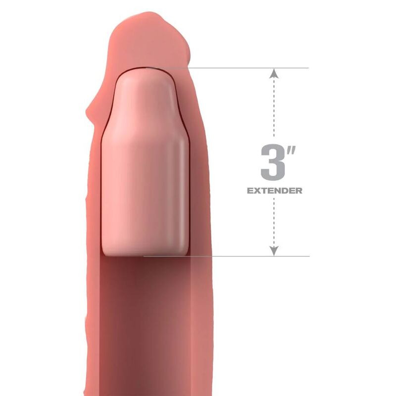 Fantasy X- Tensions - Manche Pipedreams 22,86 Cm + Peau Plug 7,62 Cm - Image 2