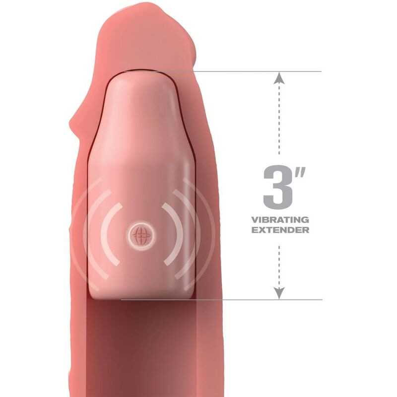 Fantasy X- Tensions - Pipedreams Manche 22,86 Cm + Plug 7,62 Cm Remote Skin - Image 2