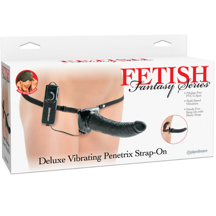 FETISH FANTASY SERIES - DELUXE VIBRANT PENETRIS STRAP-ON - Image 2