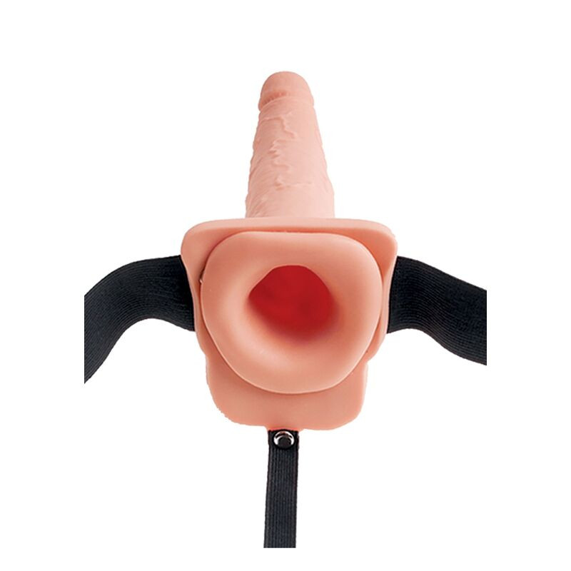 Fetish Fantasy Series - Verstelbaar Realistisch Penis Harnas Met Ejaculerende Ballen 19 Cm - Image 2