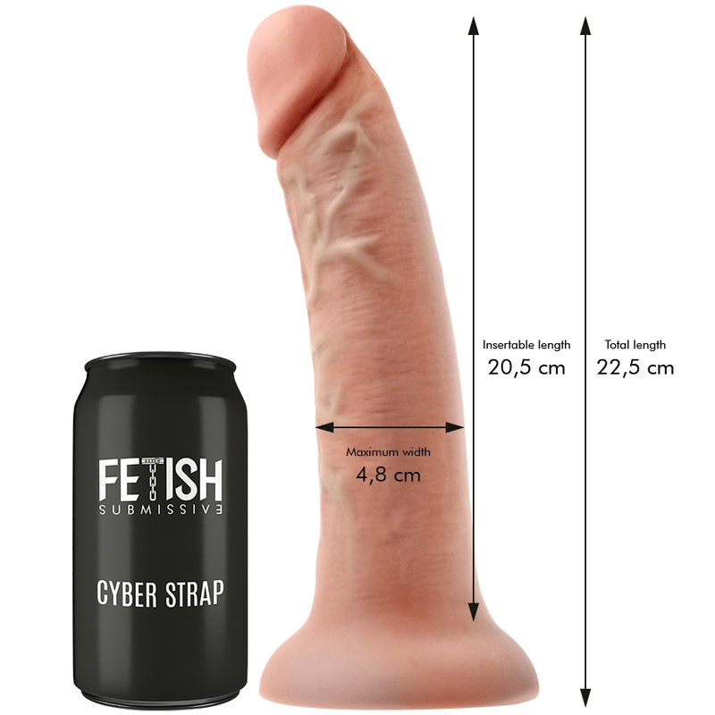 Fetish Submissive Cyber Strap - Harnas Met Dildo En Afstandsbediening Bullet Technologie Watchme - Image 5